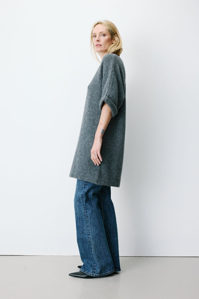 Grace & Mila Strickkleid Alinae anthrazit