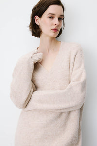 Grace & Mila Strickkleid Airina beige