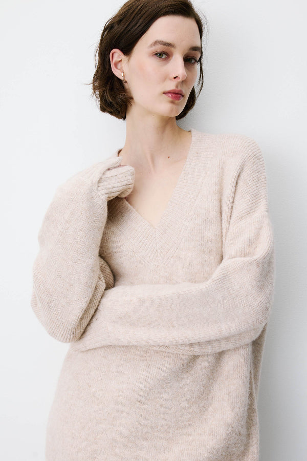 Grace & Mila Strickkleid Airina beige