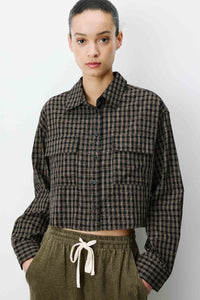 Grace & Mila Hemd Azelle noir/beige