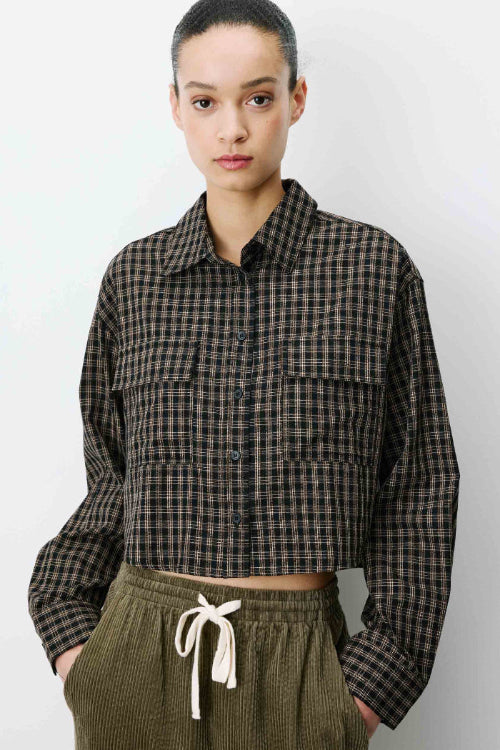 Grace & Mila Hemd Azelle noir/beige