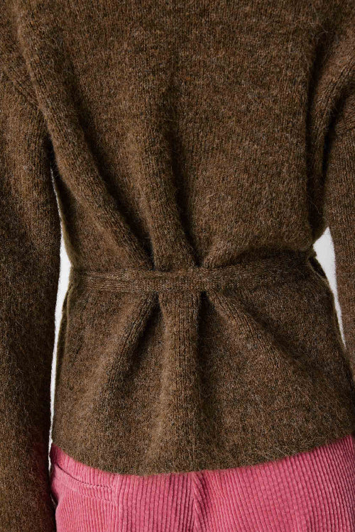 Grace & Mila Strickjacke/Cardigan Anior chocolat