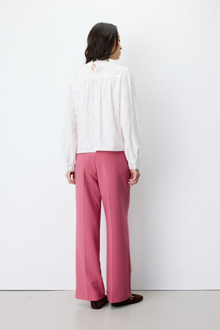 Grace & Mila Spitzenbluse Abigail ivoire/elfenbein