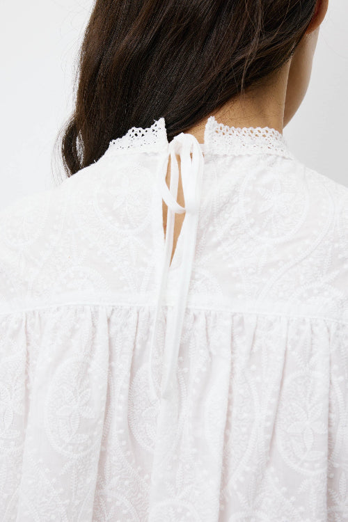 Grace & Mila Spitzenbluse Abigail ivoire/elfenbein