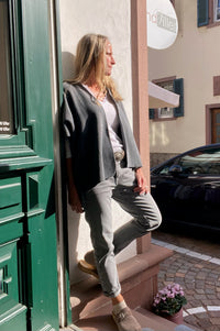 Henriette Steffensen Fleeceweste grey