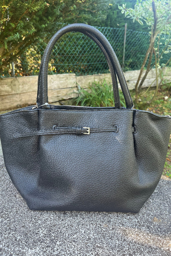 zaZa´z Handtasche/Schultertasche blau, dunkelblau, Innenfächer, Schulterriemen, Polyurethan
