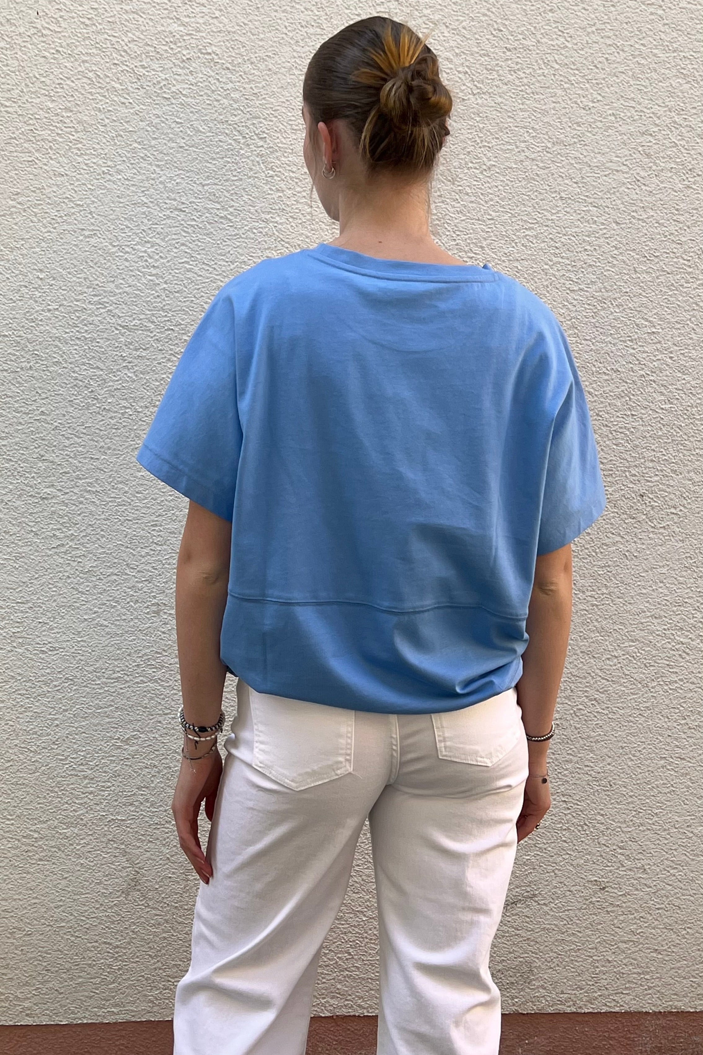 Smith & Soul T-Shirt oversized true blue