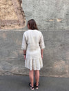 Diff Kleid Sven Leinen in  sand