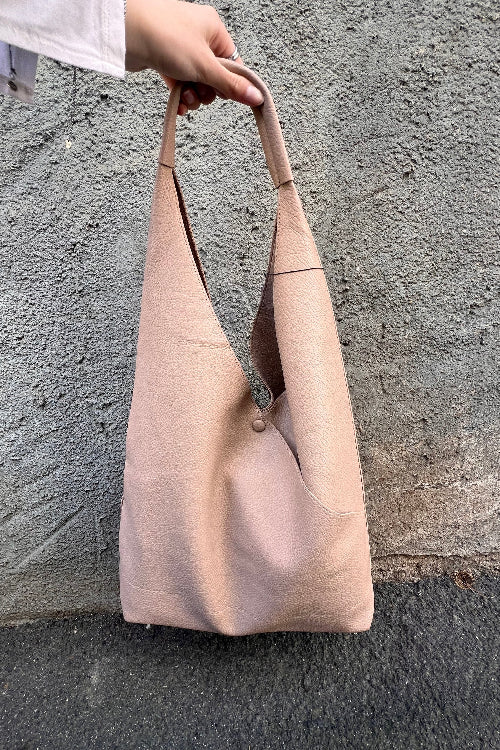 TrendVille Beuteltasche beige, Polyurethan