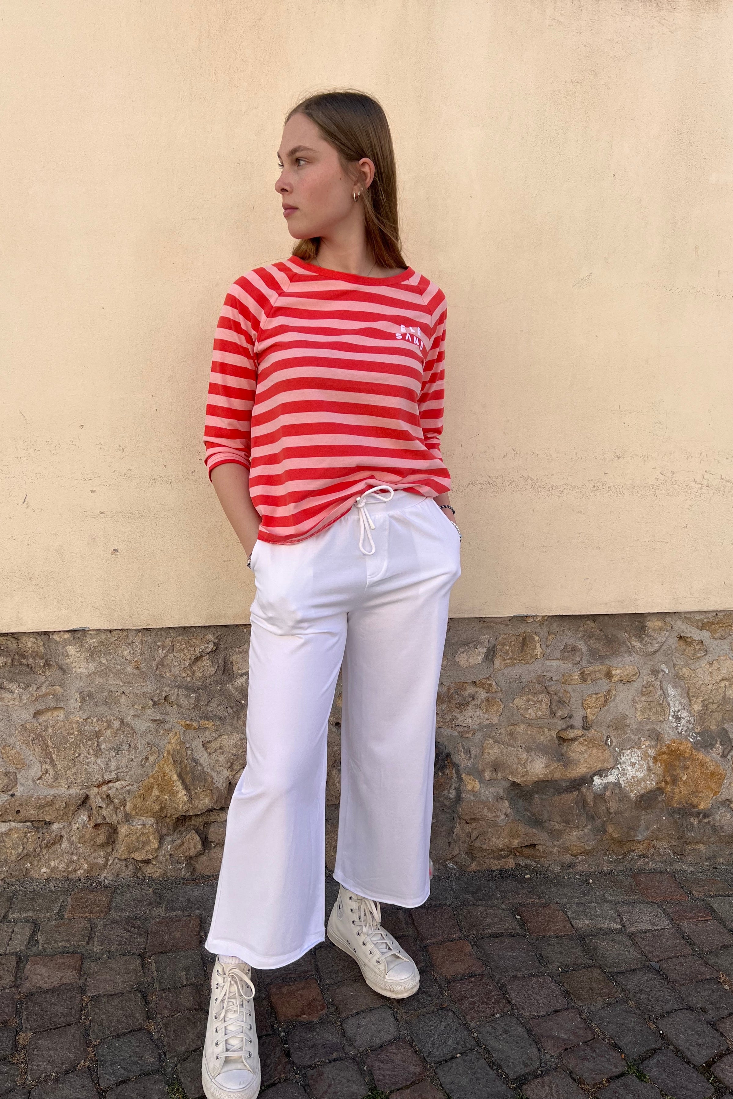 Elbsand Hose Sanna bright white