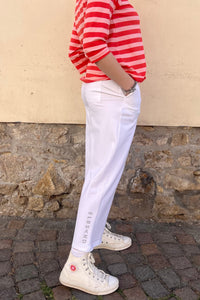Elbsand Hose Sanna bright white