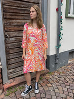 Smith & Soul Sommerkleid coral print