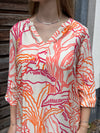 Smith & Soul Sommerkleid coral print