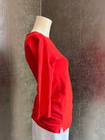 Milano Longsleeve Shirt in poopy red