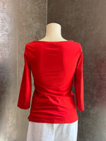 Milano Longsleeve Shirt in poopy red