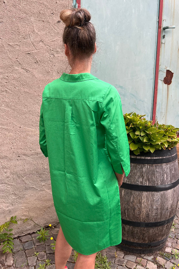 Milano Hemdblusenkleid apple/grün