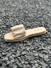 Espadrij Pantolette Carree Ruffle beige
