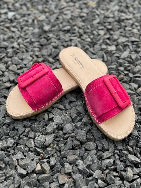 Espadirj Belfert Mono pink, Sandale, Pantolette, Schnalle