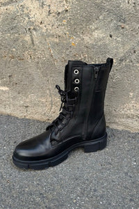 Post XChange, Lederboots, Gummisohle, Profil, Reißverschlss, Schnürsenkel
