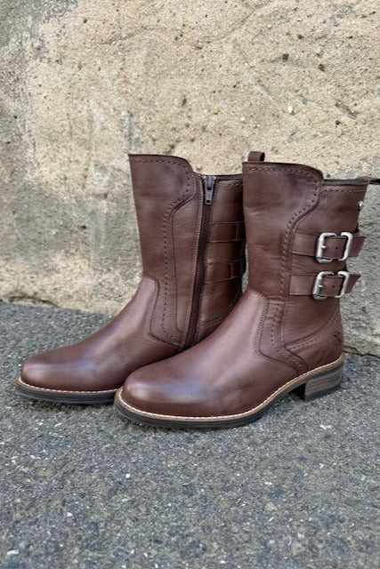 Post XChange Stiefelette Niam 50, dark brown, braun