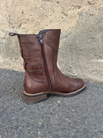 Post XChange Stiefelette Niam dark brown