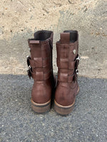 Post XChange Stiefelette Niam dark brown