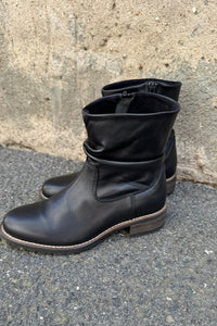 Post XChange Niam 01, schwarz, black, Lederstiefelette