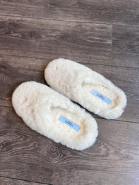 Espadrij Hausschuhe Chausson Furry beige