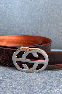 Luca Kayz Gürtel Siena brown