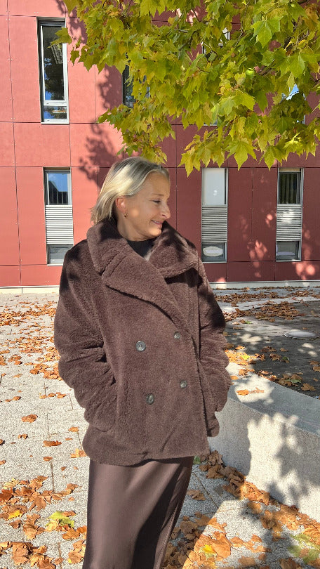 Comma Outdoorjacke dark chocolate