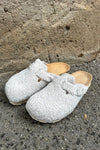 Espadrij Hausschuhe Cloq Curly grau/gris
