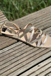 Espadrij Sandale Straps gold