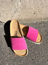 Espadrij  Pantolette Copine Velours pink
