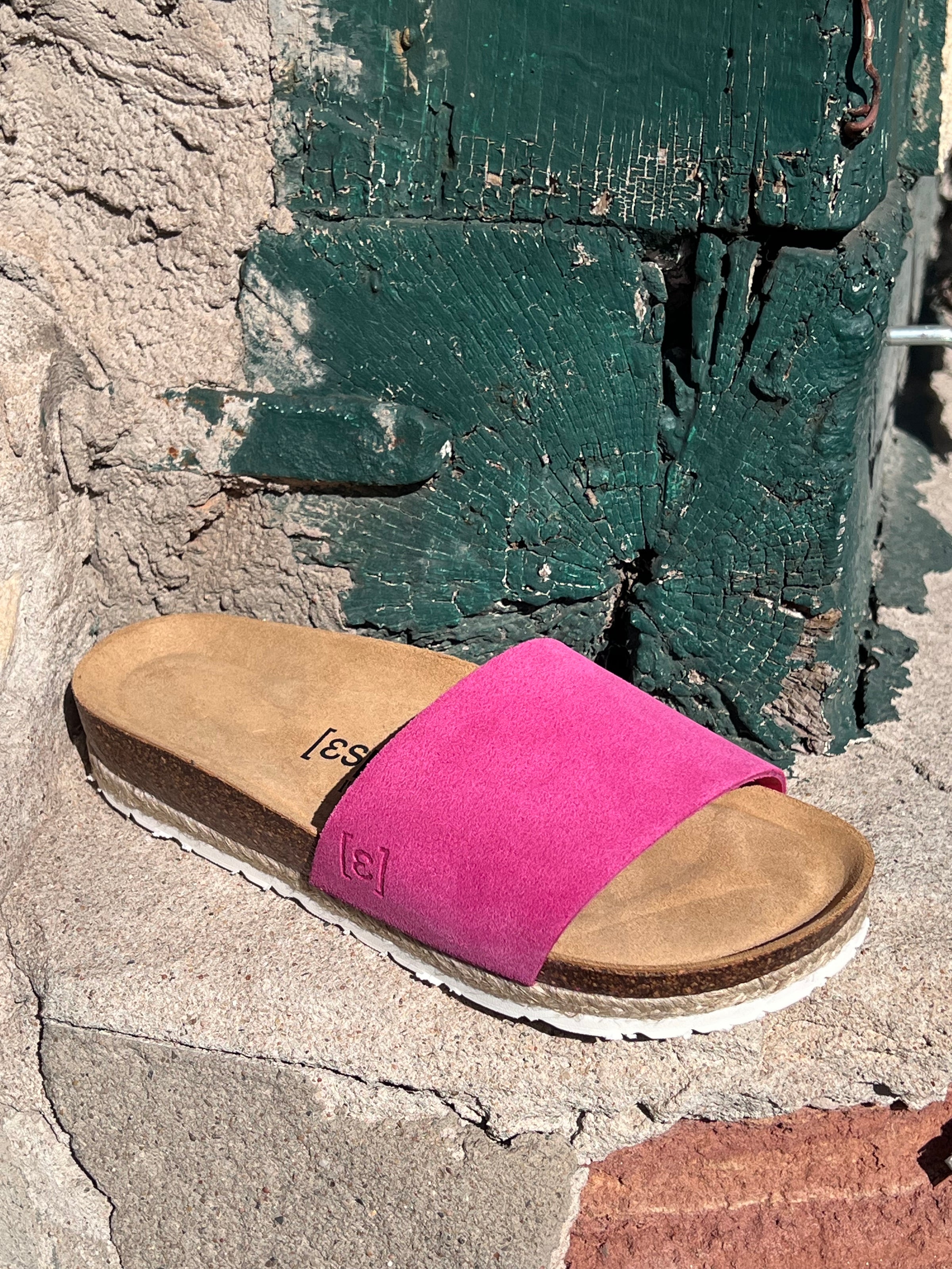 Espadrij  Pantolette Copine Velours pink