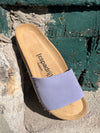 Espadrij Pantolette Copine Velours lavande
