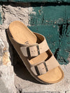 Espadrij Pantolette Ami Velours beige