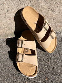 Espadrij Pantolette Ami Velours beige