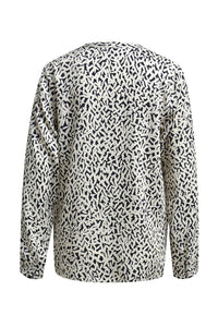 Milano Bluse black print