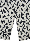 Milano Bluse black print