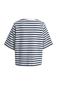Milano Sweatshirt gestreift navy print