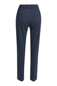 Milano Hose gestreift navy print