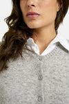Milano Strickweste grey melange