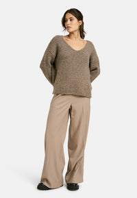 Milano Strickpullover mink