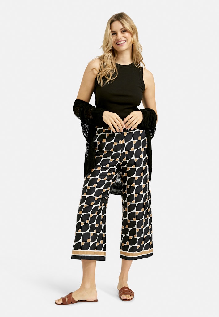 Milano Sommerhose  camel/black