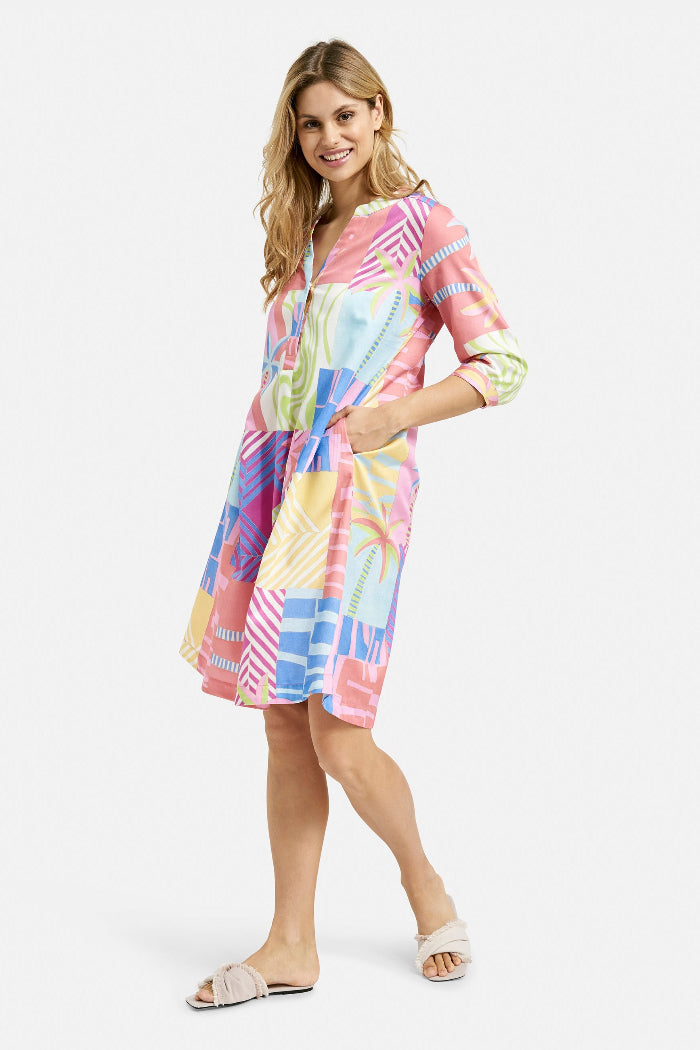 Milano Kleid colorful print