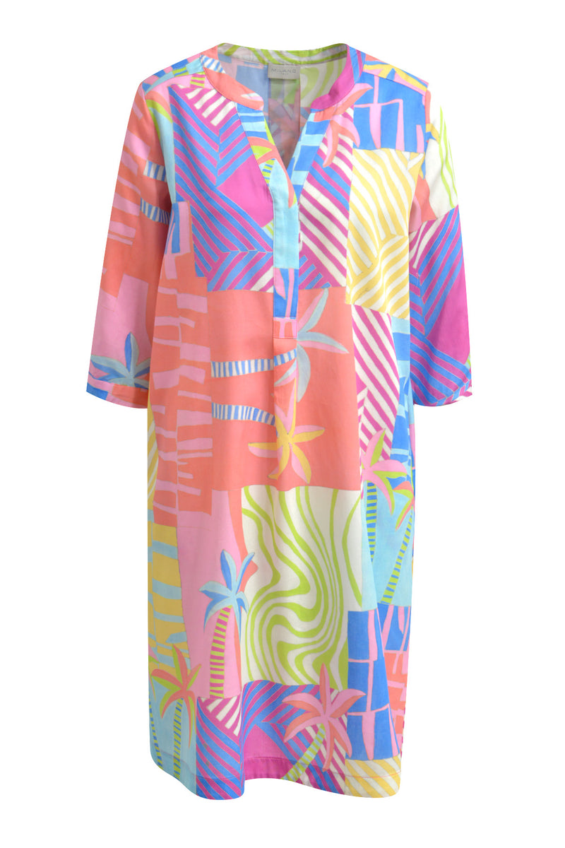 Milano Kleid colorful print
