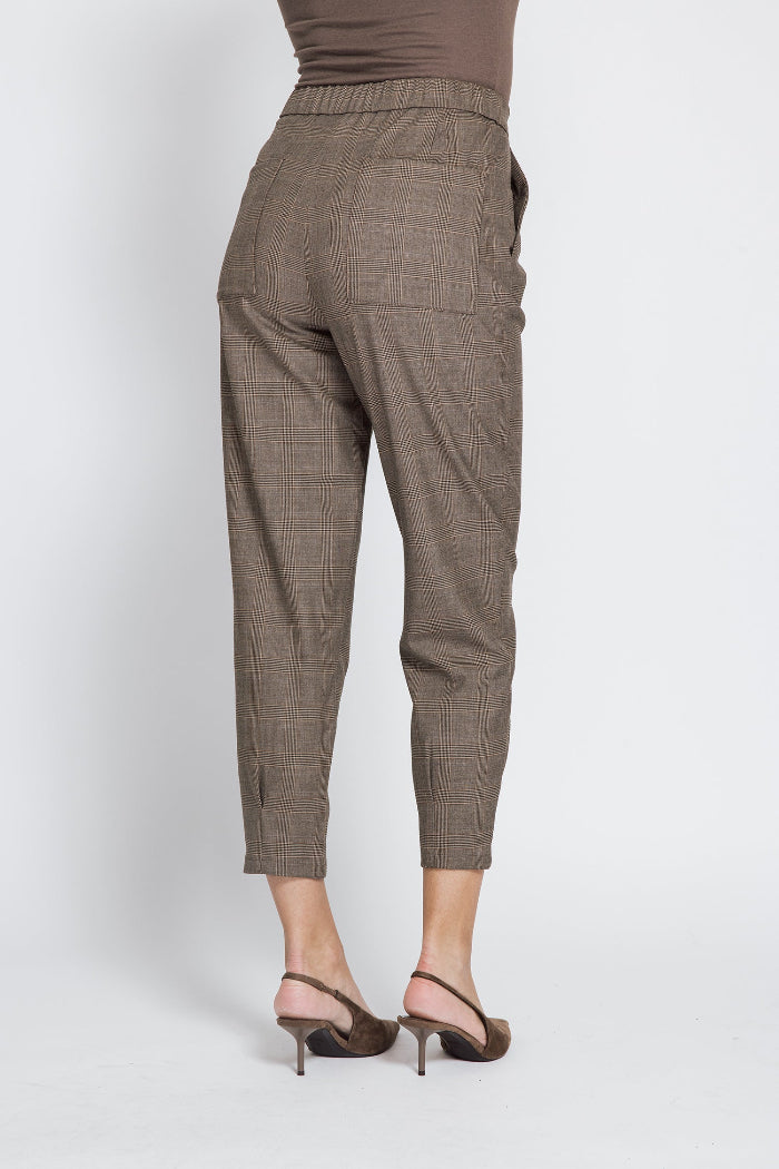 Zhrill Hose Borda kariert brown