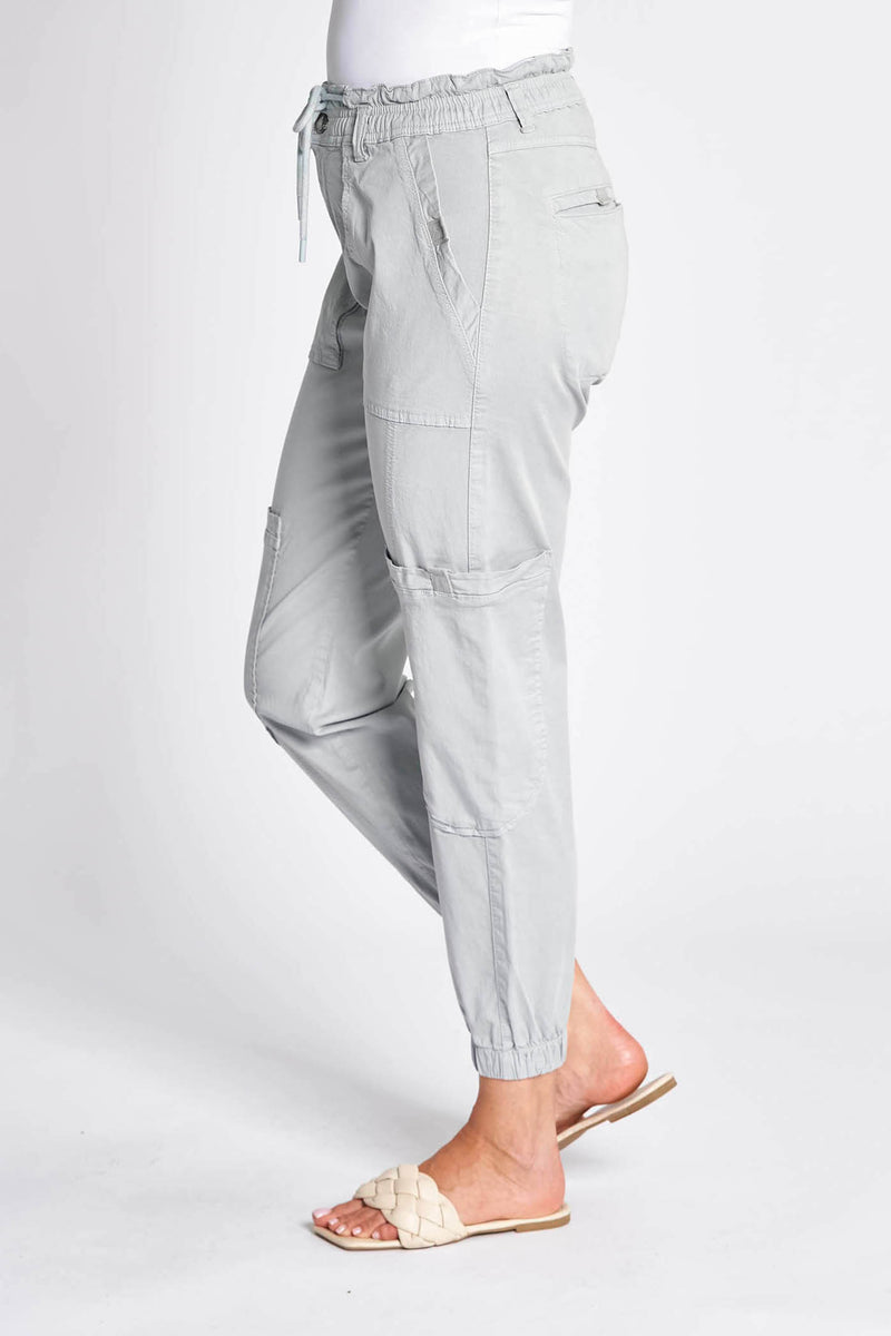 Zhrill Cargohose Finna light grey