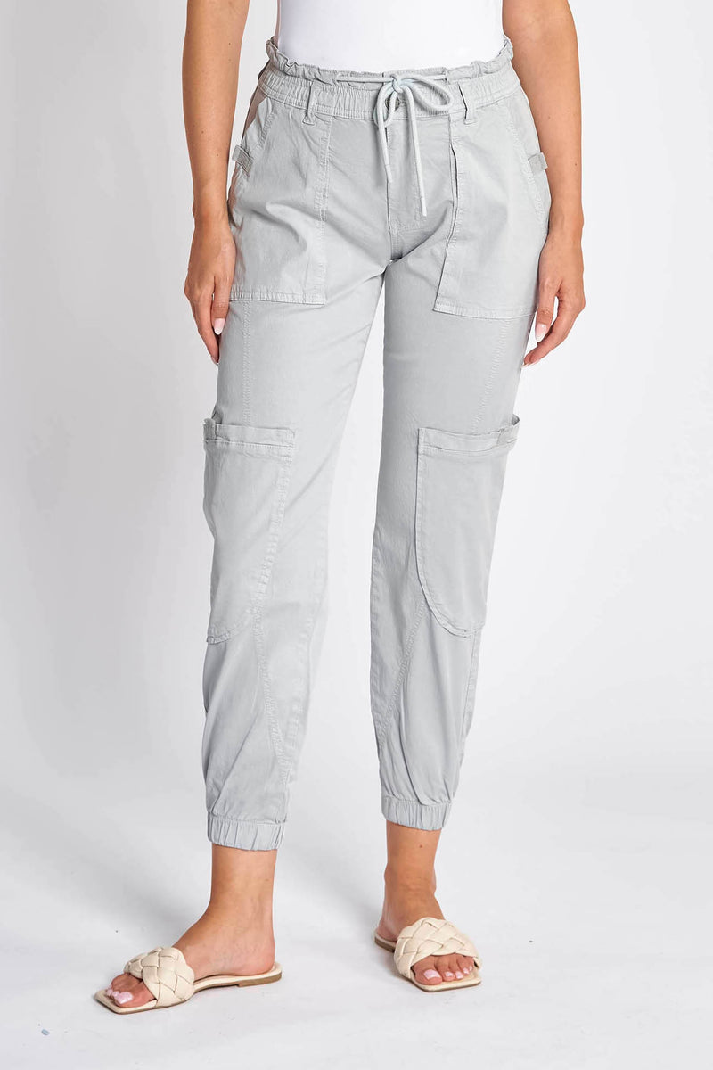 Zhrill Cargohose Finna light grey