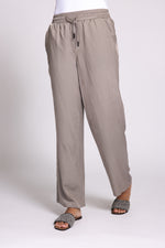 Zhrill, Hose Isla, grey, weites Bein, wide leg